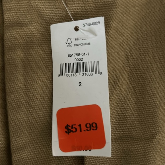 Banana Republic Pleated Trousers. - Picture 5 of 5